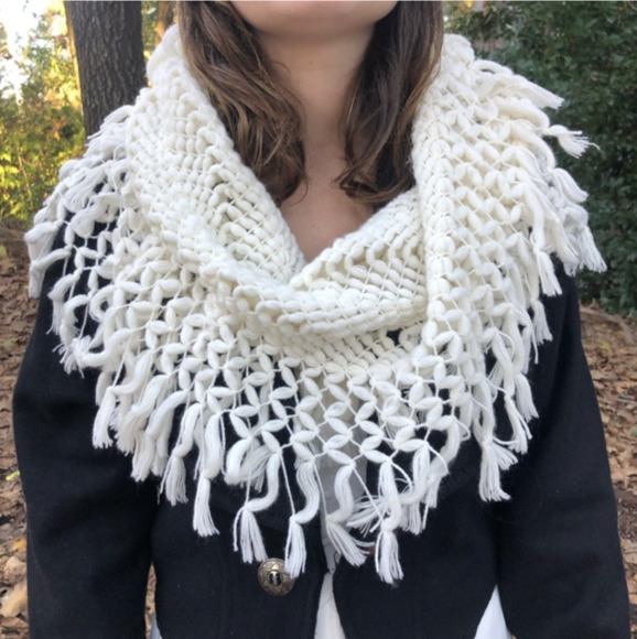 Crochet Knit Scarves